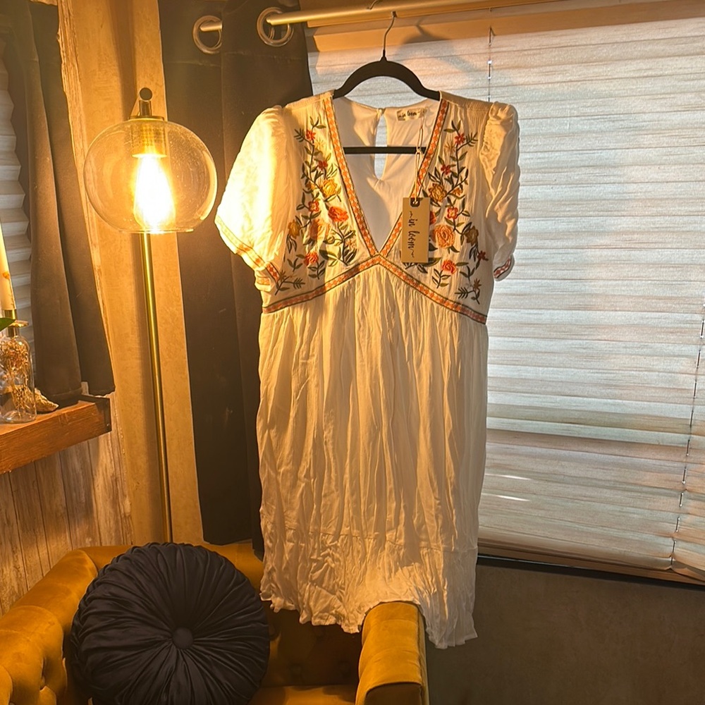 Three Birds Nest Dress 
MAGDALINE MINI DRESS